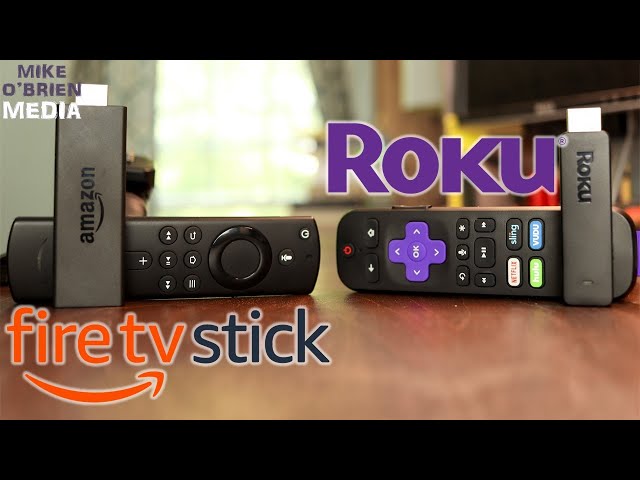 Amazon Fire TV Stick vs Roku Streaming Stick - Voice Remote, TV Controls, HD Streaming