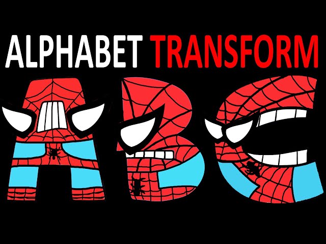Alphabet Lore But They are Spiderman (A-Z...)