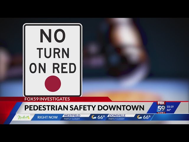 The most dangerous place to walk in Indy? DPW says its downtown intersections