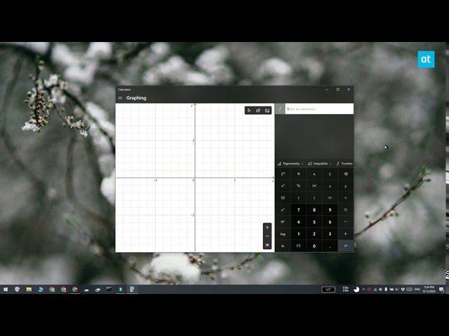 How to use the graph mode in Calculator on Windows 10