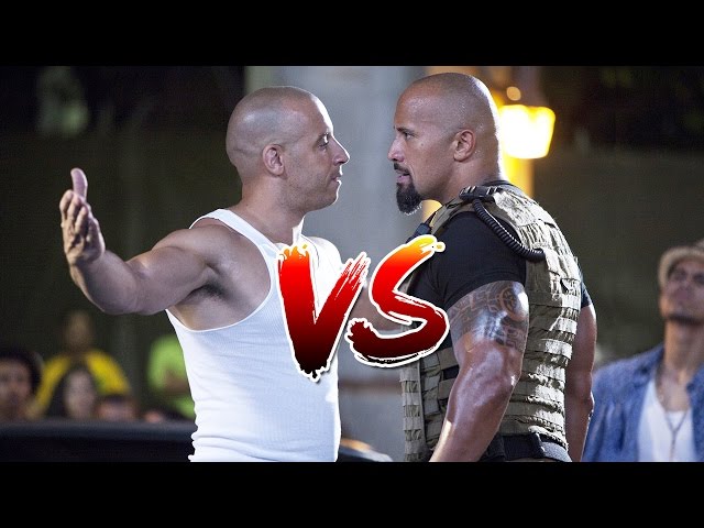 The Rock Talking Trash About Vin Diesel Over Furious 8 Filming