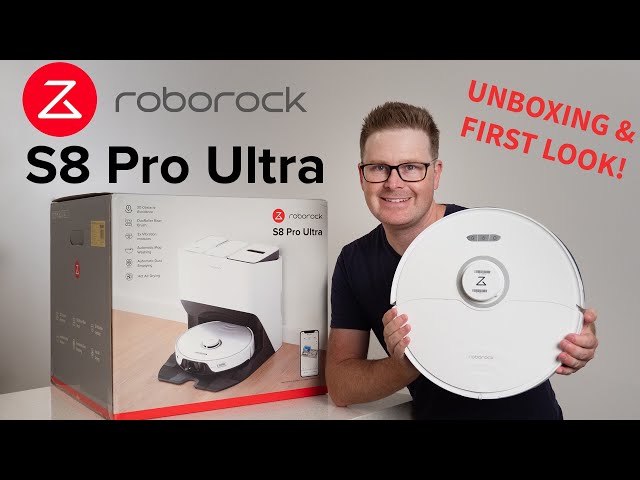 Roborock S8 Pro Ultra Unboxing & First Look