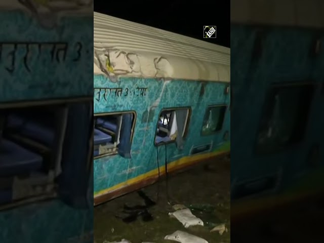 Odisha train derailment: Visuals of derailed train coaches from accident site in Balasore
