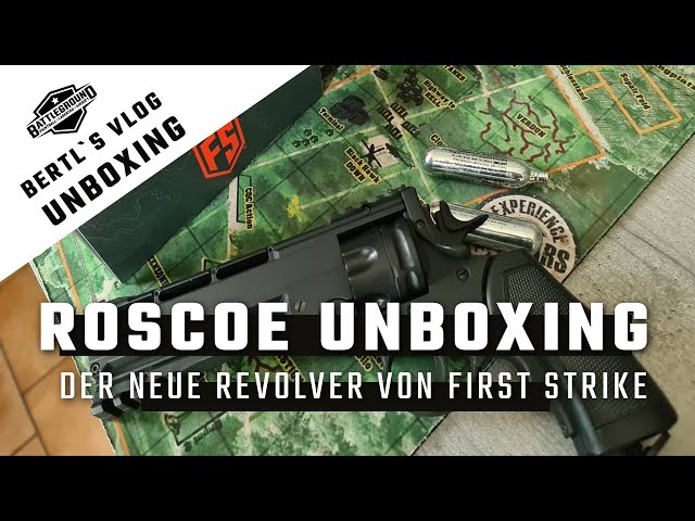 First Strike Roscoe / Der neue Revolver / Unboxing mit Bertl und Lars