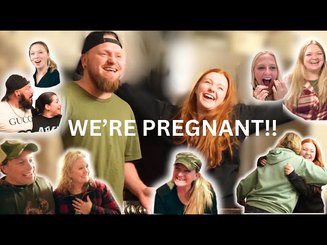 Telling Our Family and Friends WE'RE PREGNANT!!