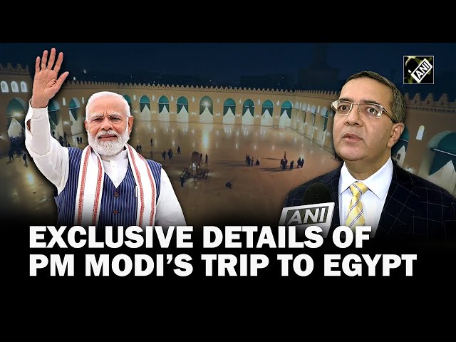 “Visit to Al-Hakim mosque, Heliopolis war memorial” Exclusive details of PM Modi’s trip to Egypt