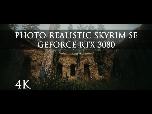 Ultra Modded 'Next Gen' Photo-Realistic 2020 Skyrim SE on RTX 3080 | 4K