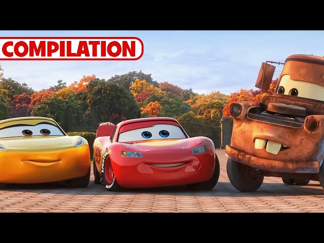 Every Cars on the Road Episode! ⚡️ | Pixar's: Cars On The Road | Compilation | @disneyjunior