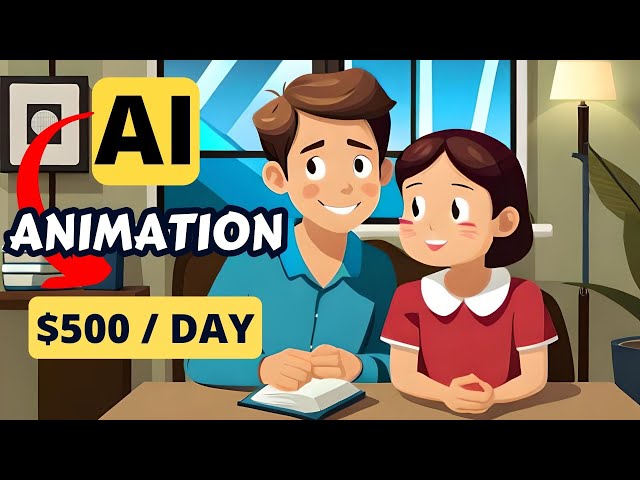 Earn Money With AI By Creating Animation Video || AI Animation || Kids Learning Video