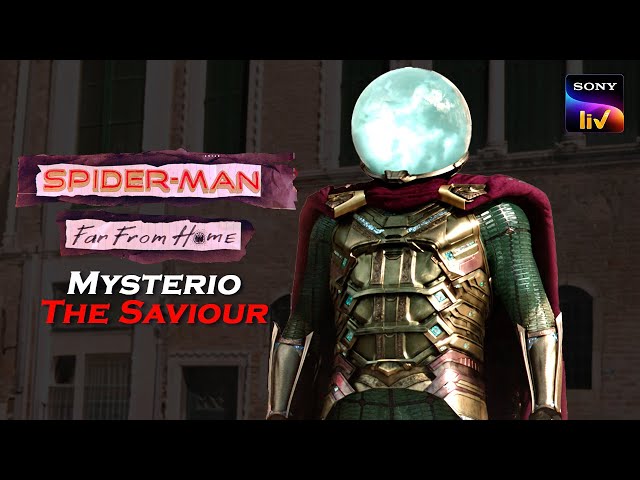 Spider-Man के दोस्त बने Mysterio के Fans | Spider-Man Far From Home | Hindi Dubbed | Action Scenes