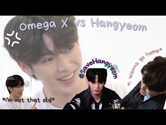 Omega X not letting Hangyeom breathe