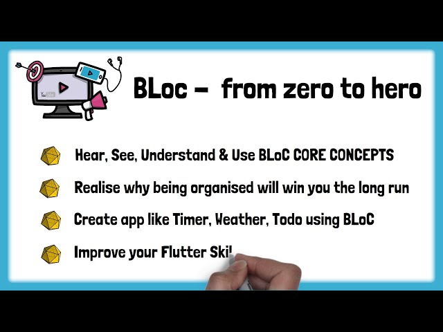 Introduction to "BLoC - from Zero To HERO" Series