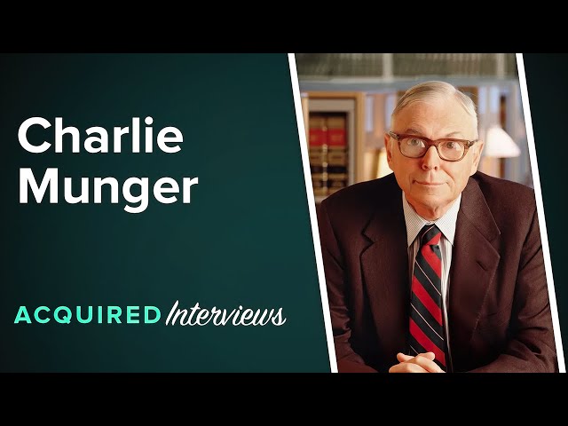 Charlie Munger (Audio)