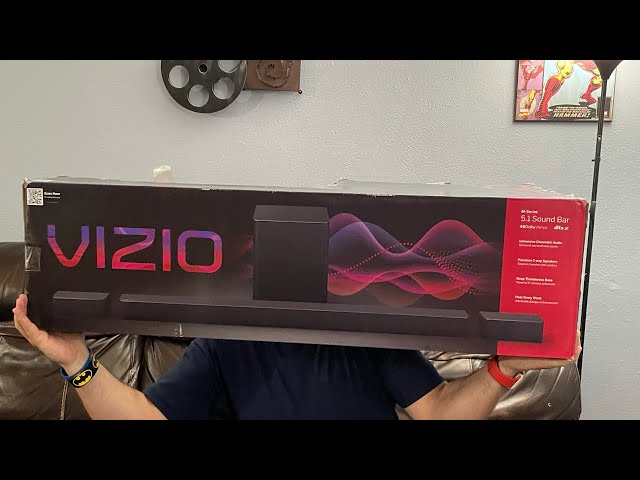 Vizio M51a-H6 Sound Bar Unboxing and Testing.