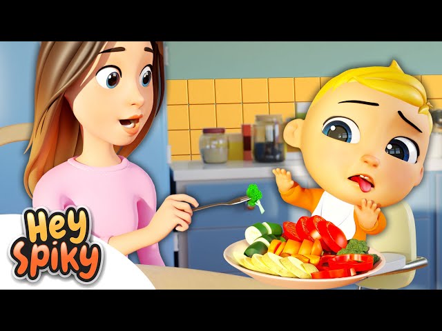 Veggie Song - Hey Spiky Nursery Rhymes & Kids Songs