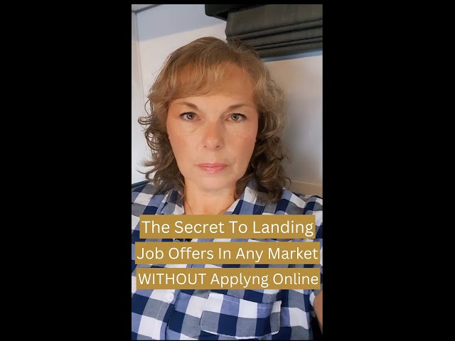 How To Land A Job In a Tough Market Without Applying Online