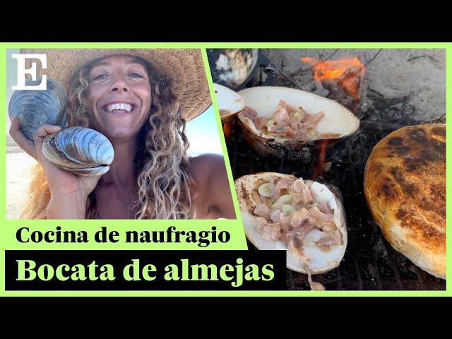 COCINA DE NAUFRAGIO | La receta de un rico bocata de almejas | EL PAÍS GASTRO