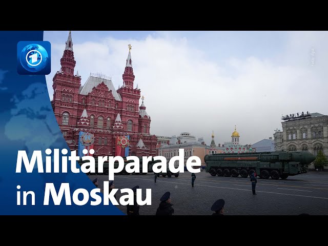 Sieg über Nazi-Deutschland: Militärparade zum „Tag des Sieges“ in Moskau
