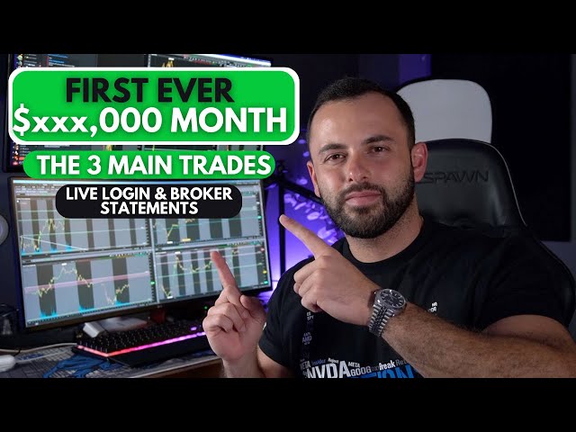 My FIRST Six Figure Trading Month | My Trading Strategy Explained