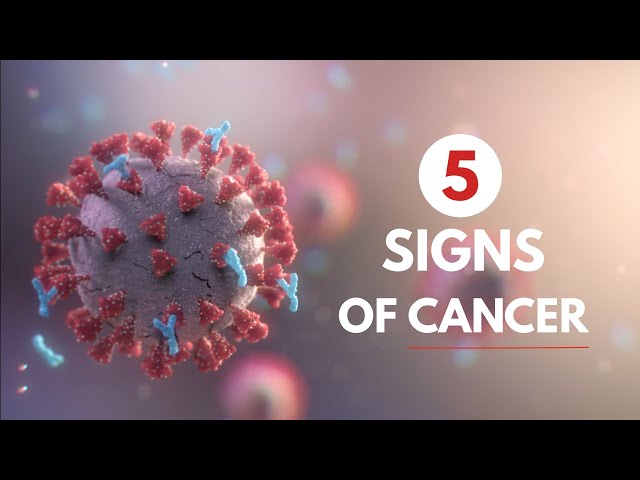 5 Early Cancer Warning Signs | 3D Animation