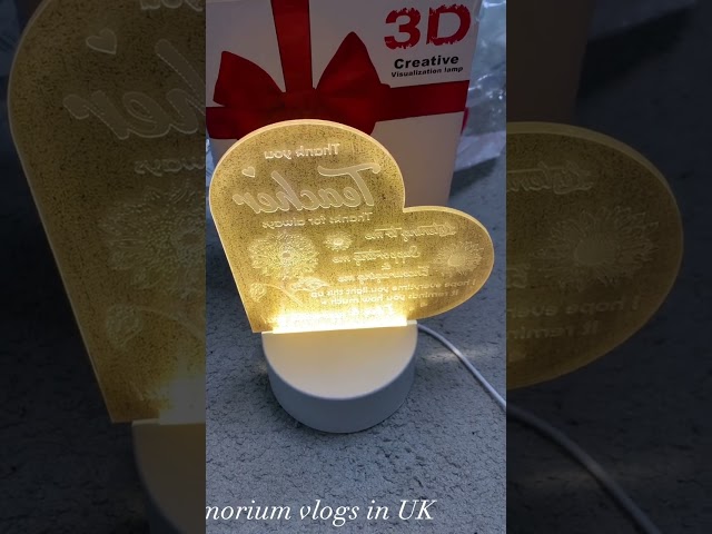 3D creative Visualization lamp#shorts