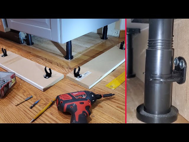 Toe Kick DIY for IKEA Kitchen Cabinets. МДФ плинтус для кухни ИКЕА