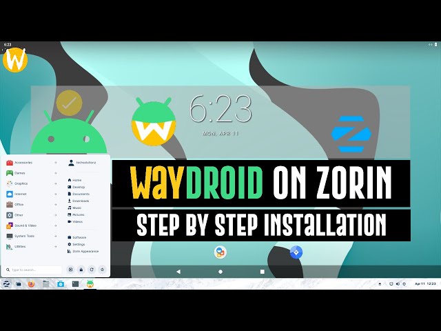 How to Install Waydroid on Zorin OS 16.1 | Waydroid Install | Waydroid on Zorin OS | Waydroid Zorin