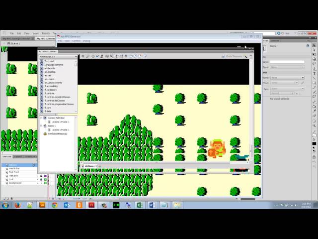 Create a Basic RPG Game in Flash AS3 Part 4