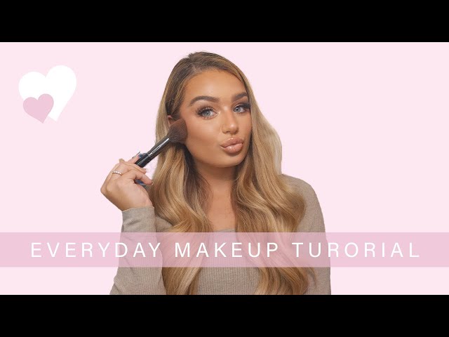 MY EVERYDAY MAKEUP TUTORIAL💄| Glowy, Dewy Makeup | Step by Step | Lucinda Strafford