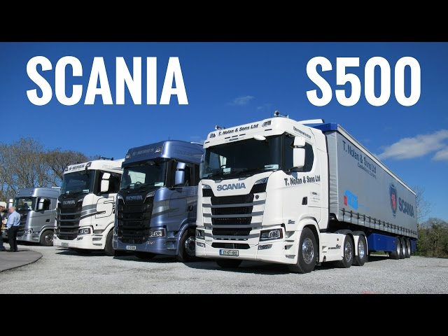 2017 SCANIA S500 Truck - Test Drive & Roadshow IRL - Stavros969