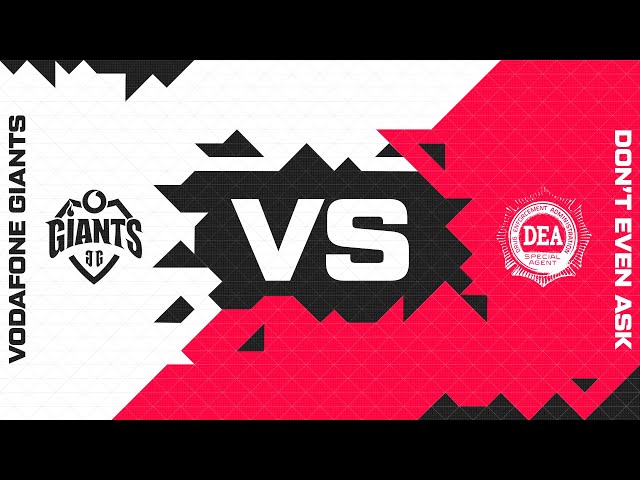 VODAFONE GIANTS vs DON'T EVEN ASK | FINAL LOSERS | GRUPO A | RISING SERIES