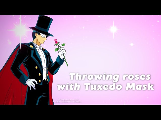 Throwing Roses with Tuxedo Mask... Times Two!
