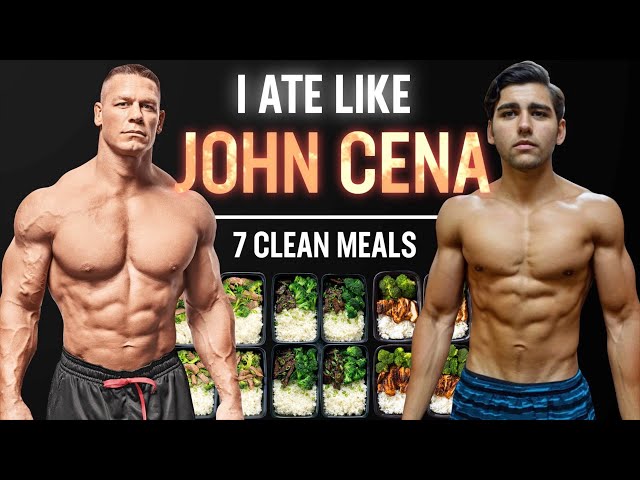 I Ate Like John Cena For A Day