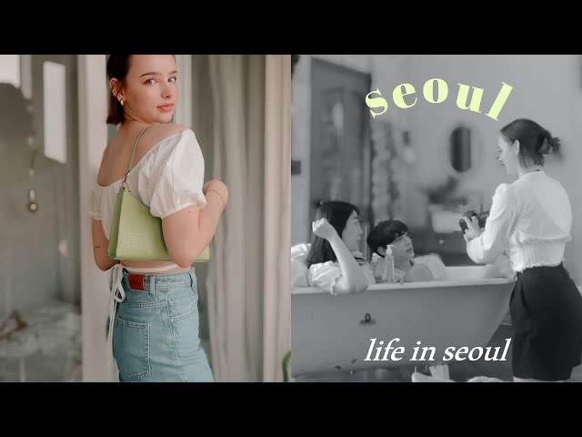 LIFE IN SEOUL 💚 Costco Shopping, Photoshoot w. Friends & Birthday Party! | Sissel