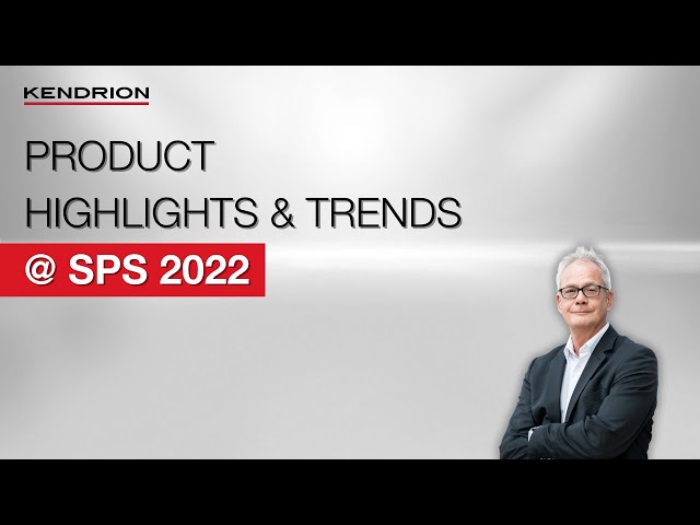 SPS 2022 - Jörg Pöhls shares our product highlights and trends in the field of Control Technology