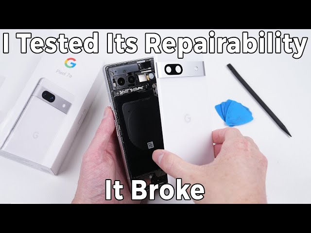 Google Copied Apples Best Feature But There's A Catch - Pixel 7a Teardown And Repair Assessment