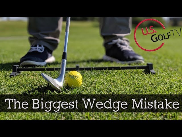 The Biggest Mistake Amateurs Make With Wedges (GOLF WEDGE TIPS)
