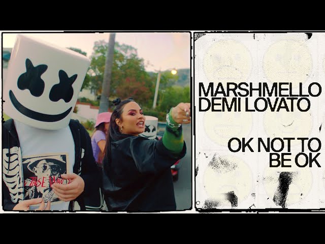 Marshmello & Demi Lovato - OK Not To Be OK (Official Music Video)