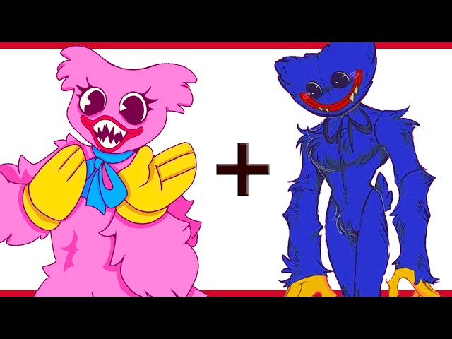 Kissy Missy + Huggy Wuggy = ??? | Poppy Playtime funny animation meme