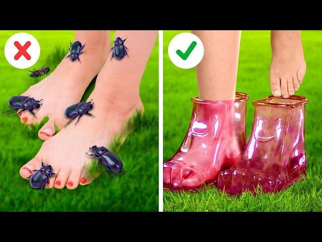 BEST HACKS TO KEEP YOUR FEET NICE || Comfortable Shoes DIY Ideas