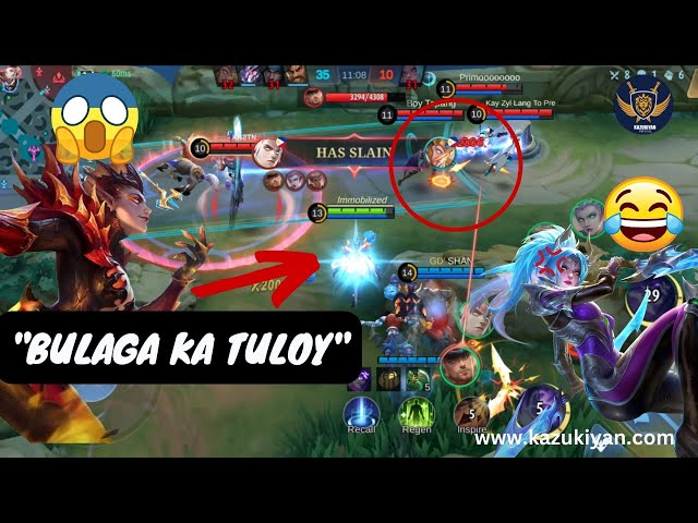 "Bulaga Ka Tuloy" Nagwala Ang Dragon Queen 😍 Na Si Karrie! Parang Machine Gun Umataki #kazukiyan 🤣