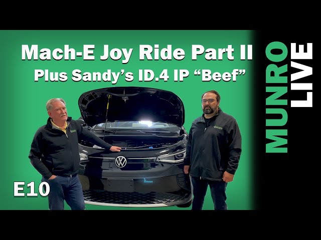 Mach-E Joy Ride Part II: Plus Sandy's ID.4 IP "Beef"