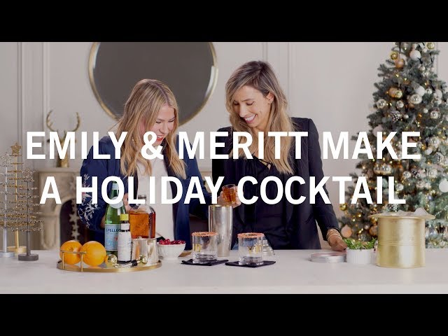 Emily & Meritt Make a Cocktail