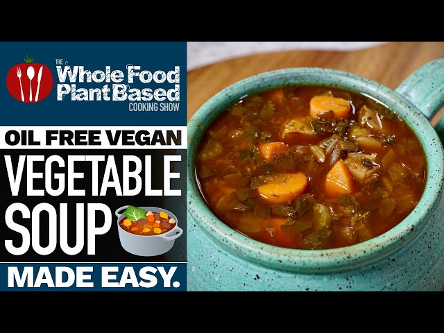 THE BEST VEGETABLE SOUP 🍲 Deliciously simple recipe to warm your soul!