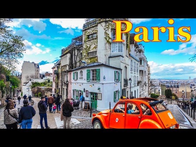 Paris, France🇫🇷 - Paris Walking Tour 4K HDR - April 2024 | Paris 4K | A Walk In Paris