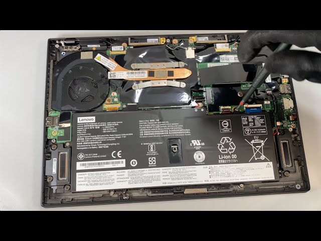 Tear down Disassembly | IBM 14" Lenovo ThinkPad X1 Carbon Laptop Gen8 -MJ0E3J76