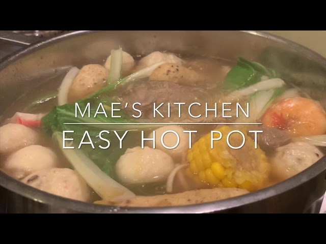 Easy Hot Pot||Filipino Shabu- Shabu||Mae’s Kitchen