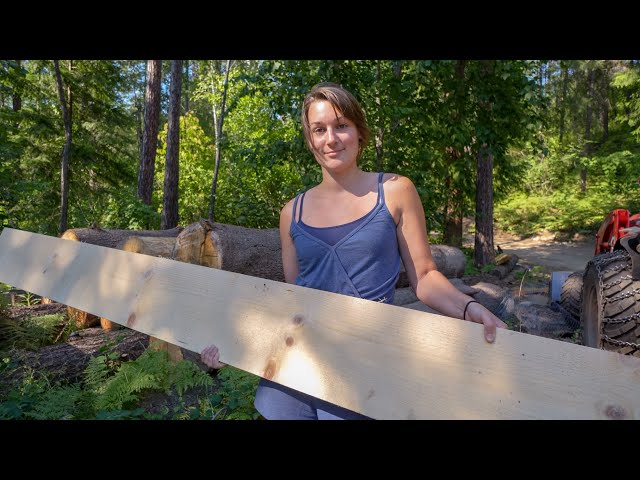 Extreme Heat Is Slowing Us Down | Milling The Trim For Our Off Grid Home