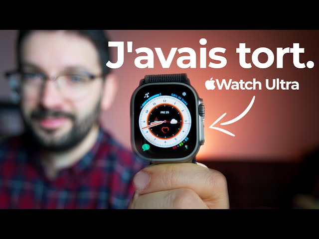 Apple Watch Ultra : PAS ce à quoi je m'attendais.