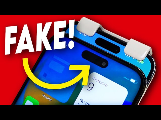 Fake iPhone 14 Pro Is Scary Accurate...?
